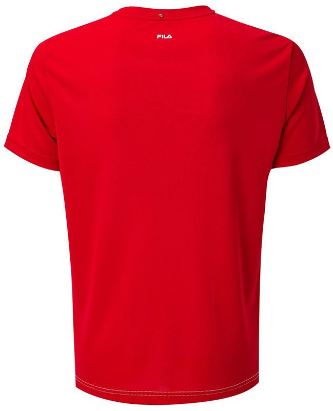 Fila T-Shirt Steve M - white/fila red