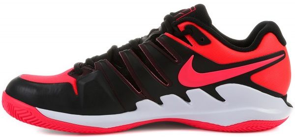 Nike Air Zoom Vapor X Clay - black/solar red/white