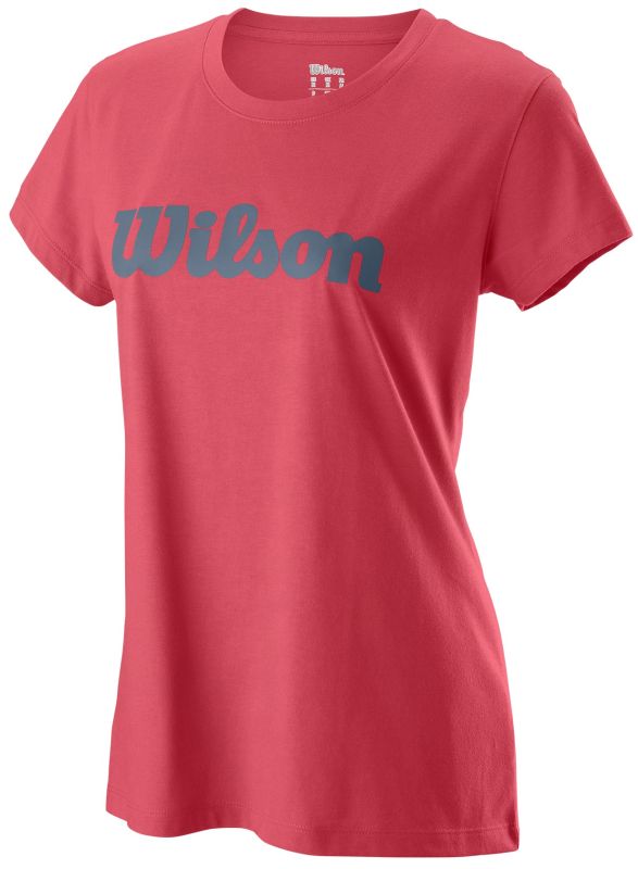 Wilson W Script Tech Tee II - holly berry Wilson W Script Tech Tee II - holly berry