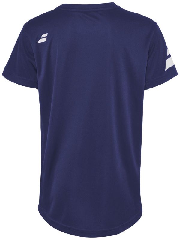 Babolat Core Flag Club Tee Boy - estate blue
