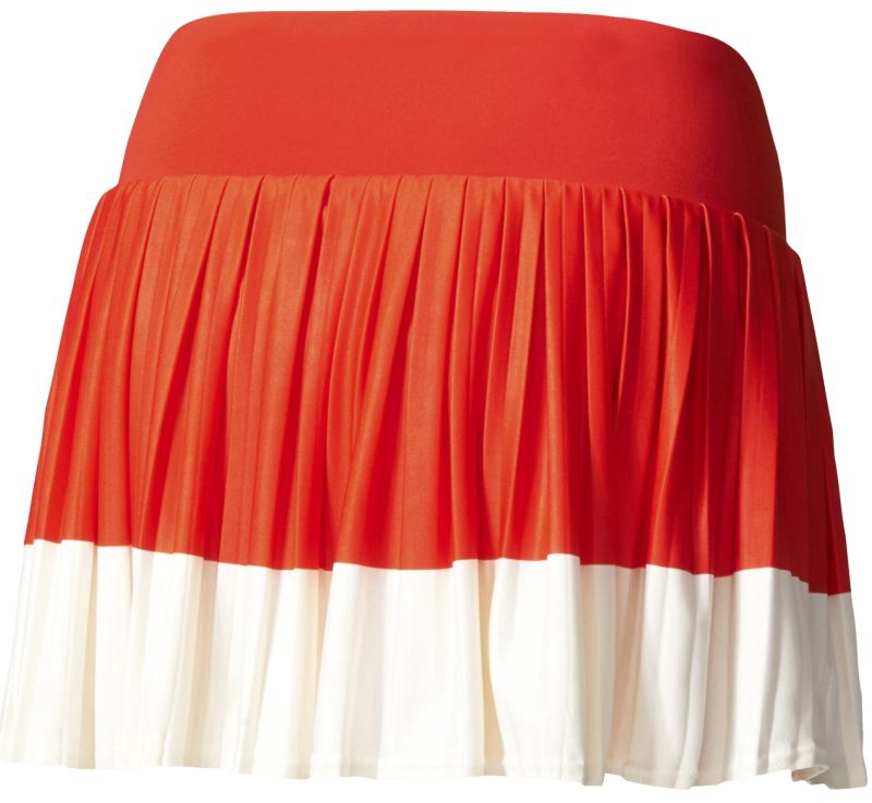  Adidas by Stella McCartney Barricade Skirt - red/cream white