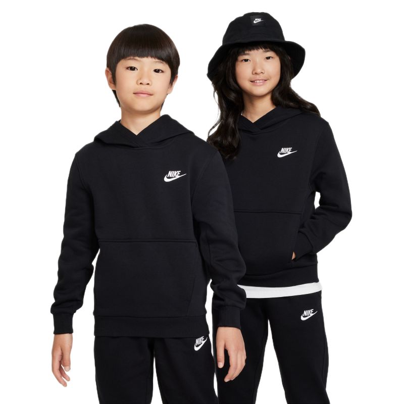 Nike Sportswear Club Fleece Pullover - black/white