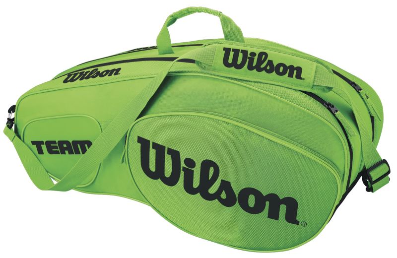 Wilson Team III 6 Pack Bag - green/black