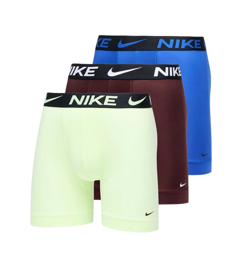 Nike Dri-Fit Essential Micro Brief 3P - barely volt/game royal/burg crush