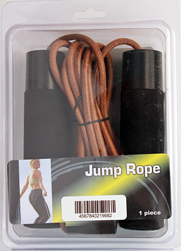 Pro's Pro Leather Jump Rope with Weight