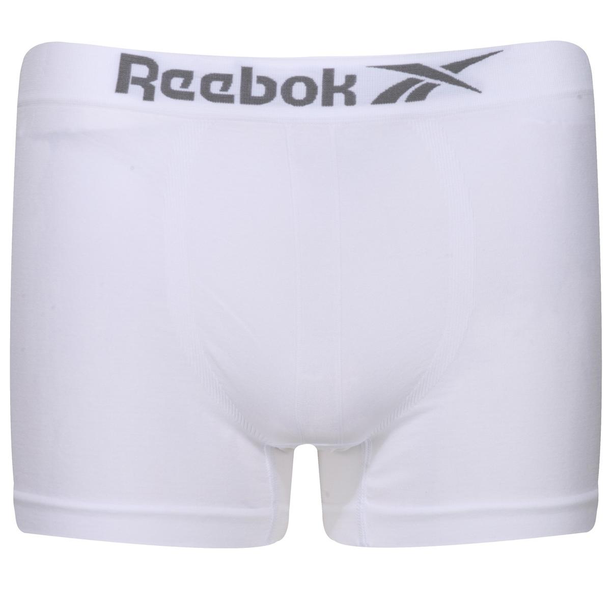 Reebok Mens Seamless Trunk DALE 3P - black/white/grey marl