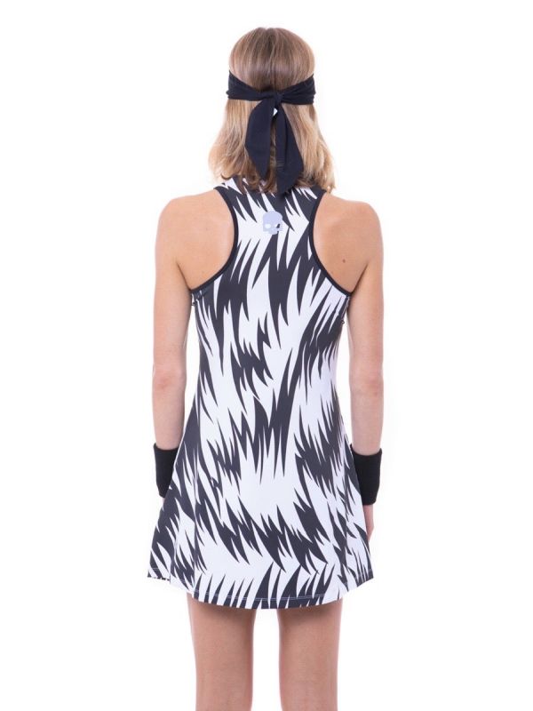 Hydrogen Scratch Dress Woman - white