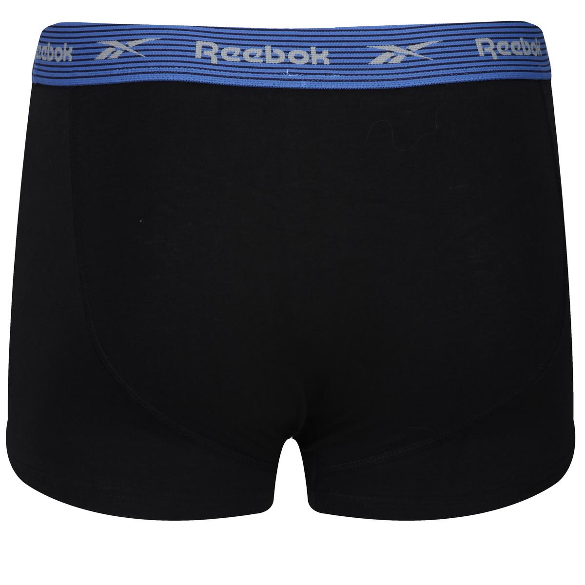 Reebok Mens Trunk EDRIK 3P - grey/purple/blue stripe