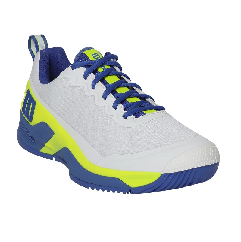 Wilson Rush Pro 4.5 - white/amparo blue/safety yellow