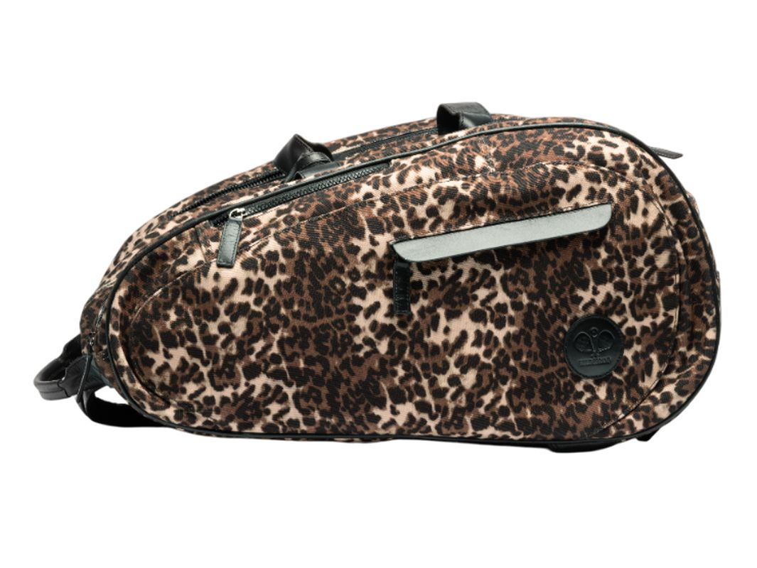 Hildebrand Padel Racket Canvas Bag - leopard
