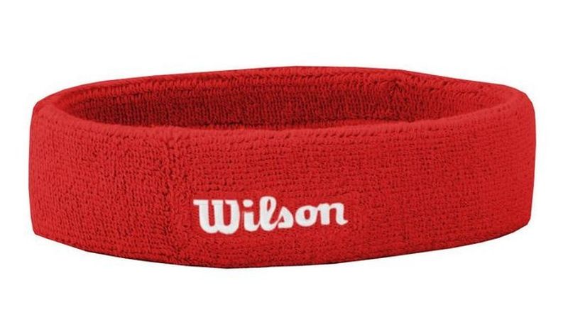 Wilson Headband - red