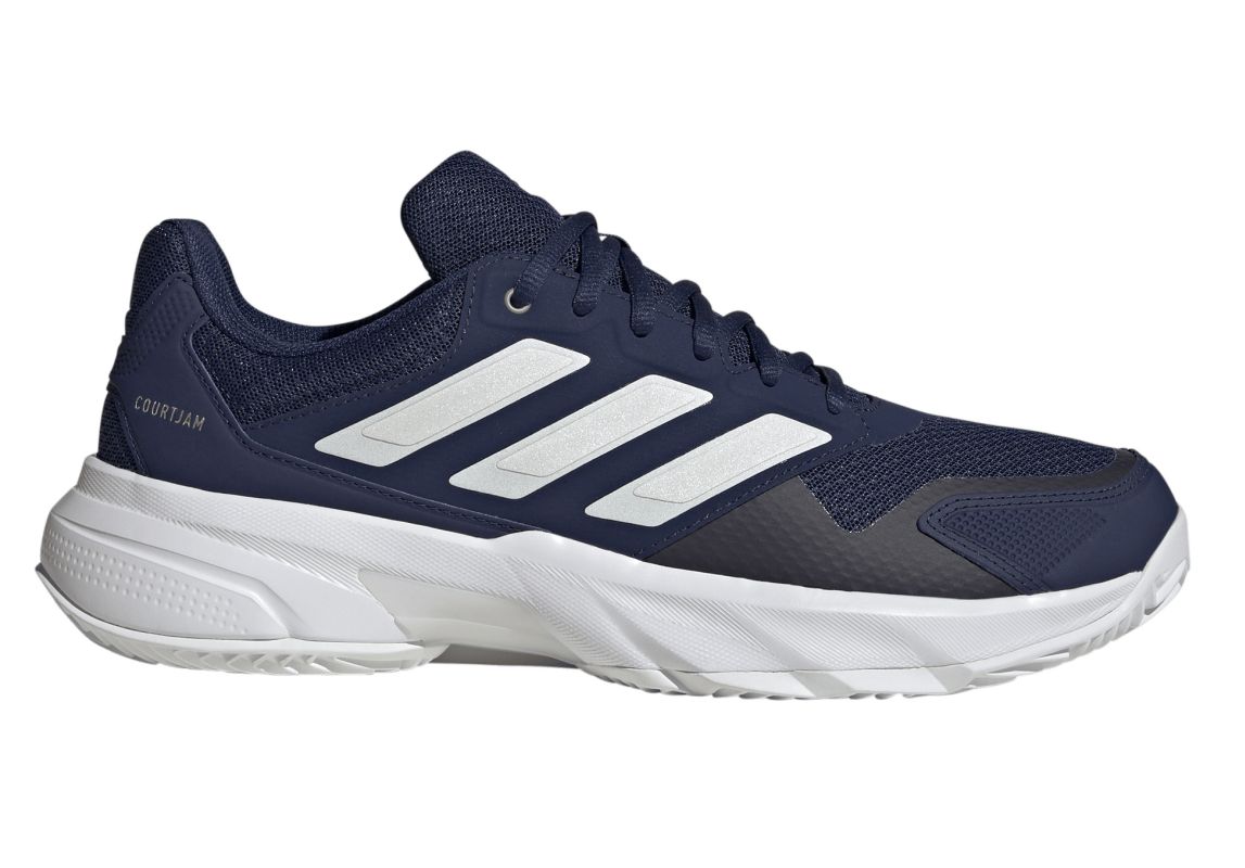 Adidas CourtJam Control 3 M Clay - dark blue/zero metallic/cloud white Adidas CourtJam Control 3 M Clay - dark blue/zero metallic/cloud white