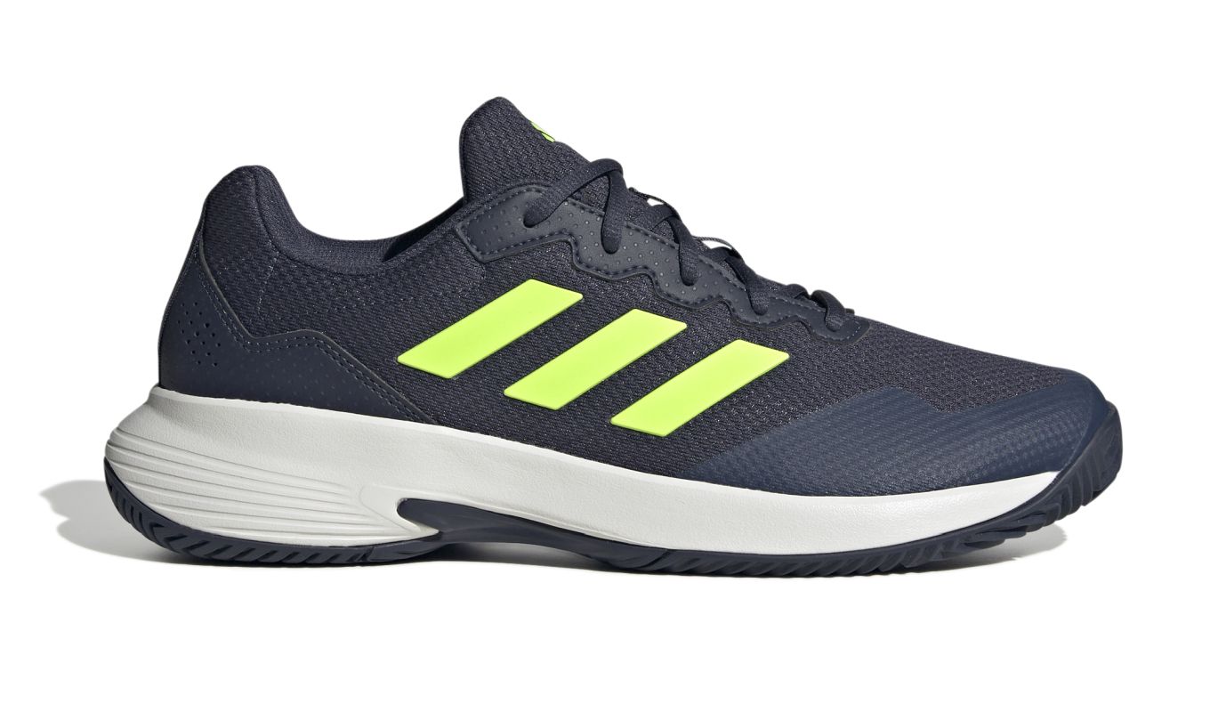 IE0854_1_FOOTWEAR_Photography_Side-Lateral-Center-View_white Adidas Game Court 2 M - navy/lemon/white