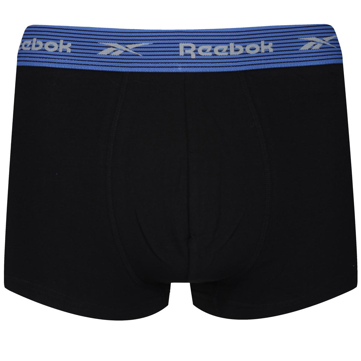 Reebok Mens Trunk EDRIK 3P - grey/purple/blue stripe