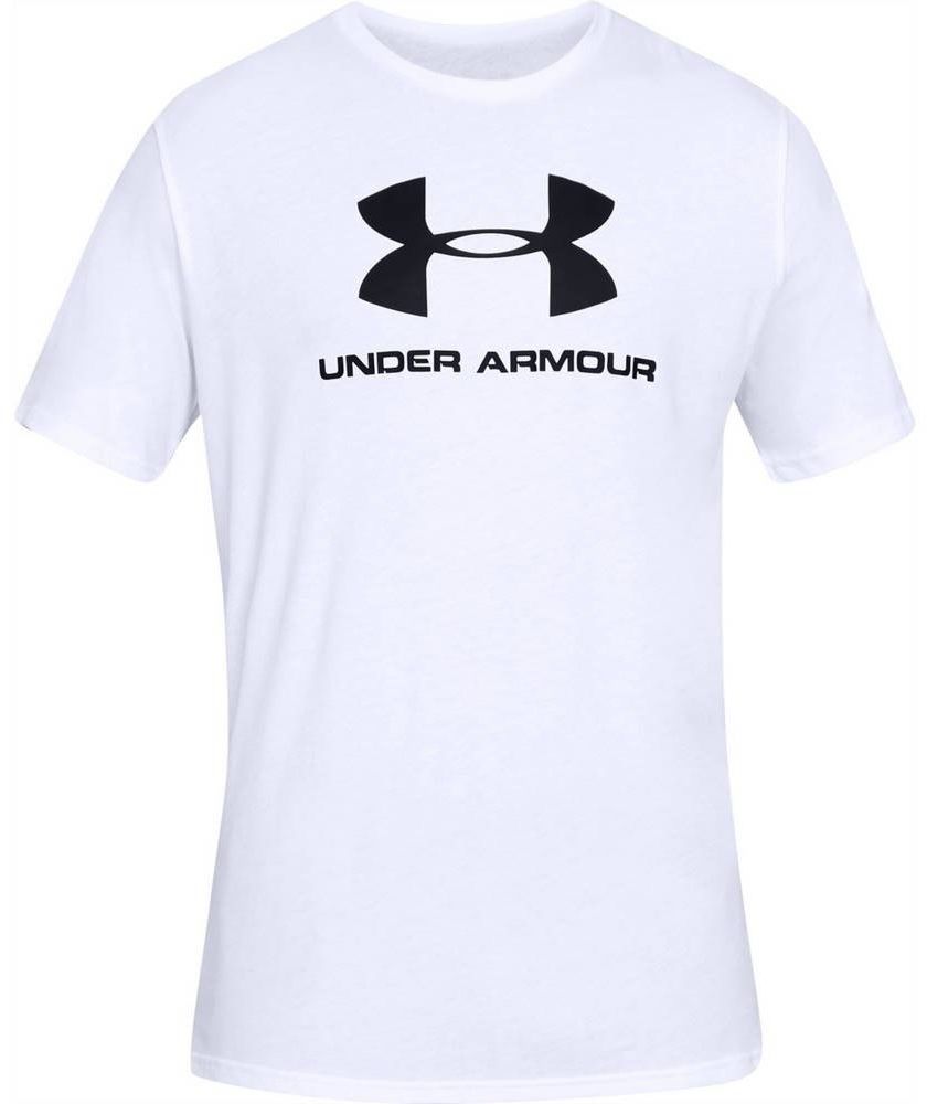Under Armour Sportstyle Logo SS - white/black