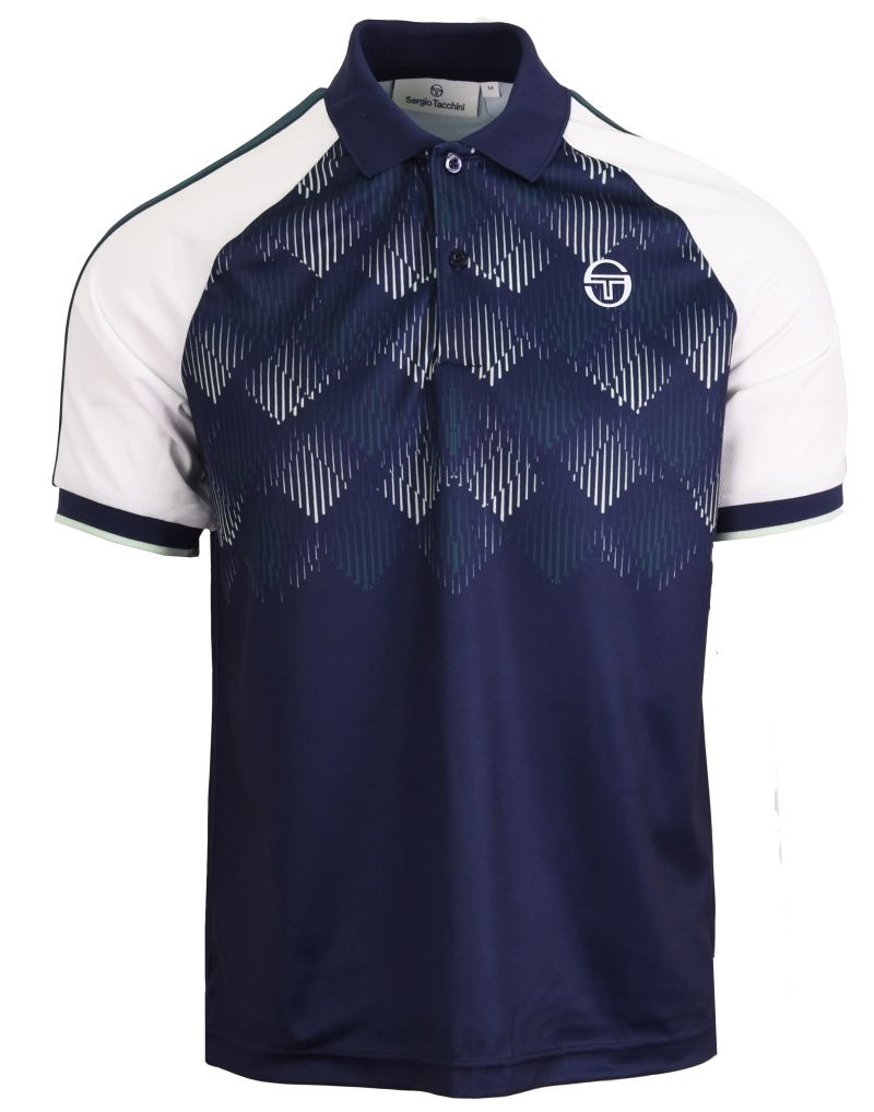 Sergio Tacchini Punte Shirt - white/apricot 