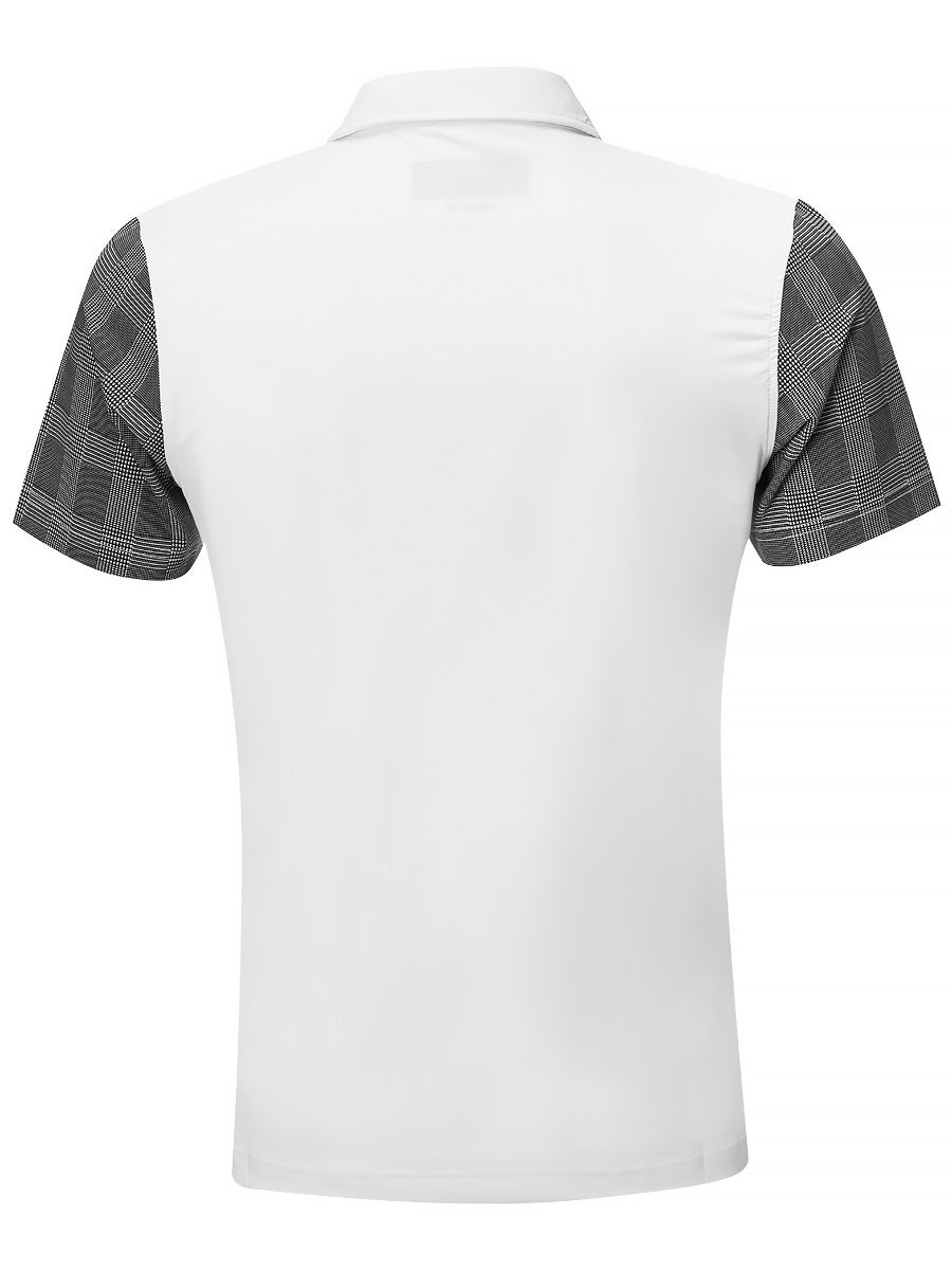 rsarER2QwXorauU Hydrogen Tech Zipped Polo - white/black