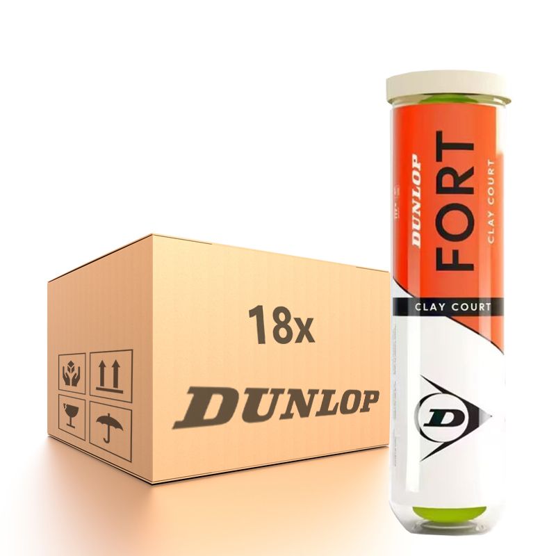 DunlopFortClayCourtNewPackKarton