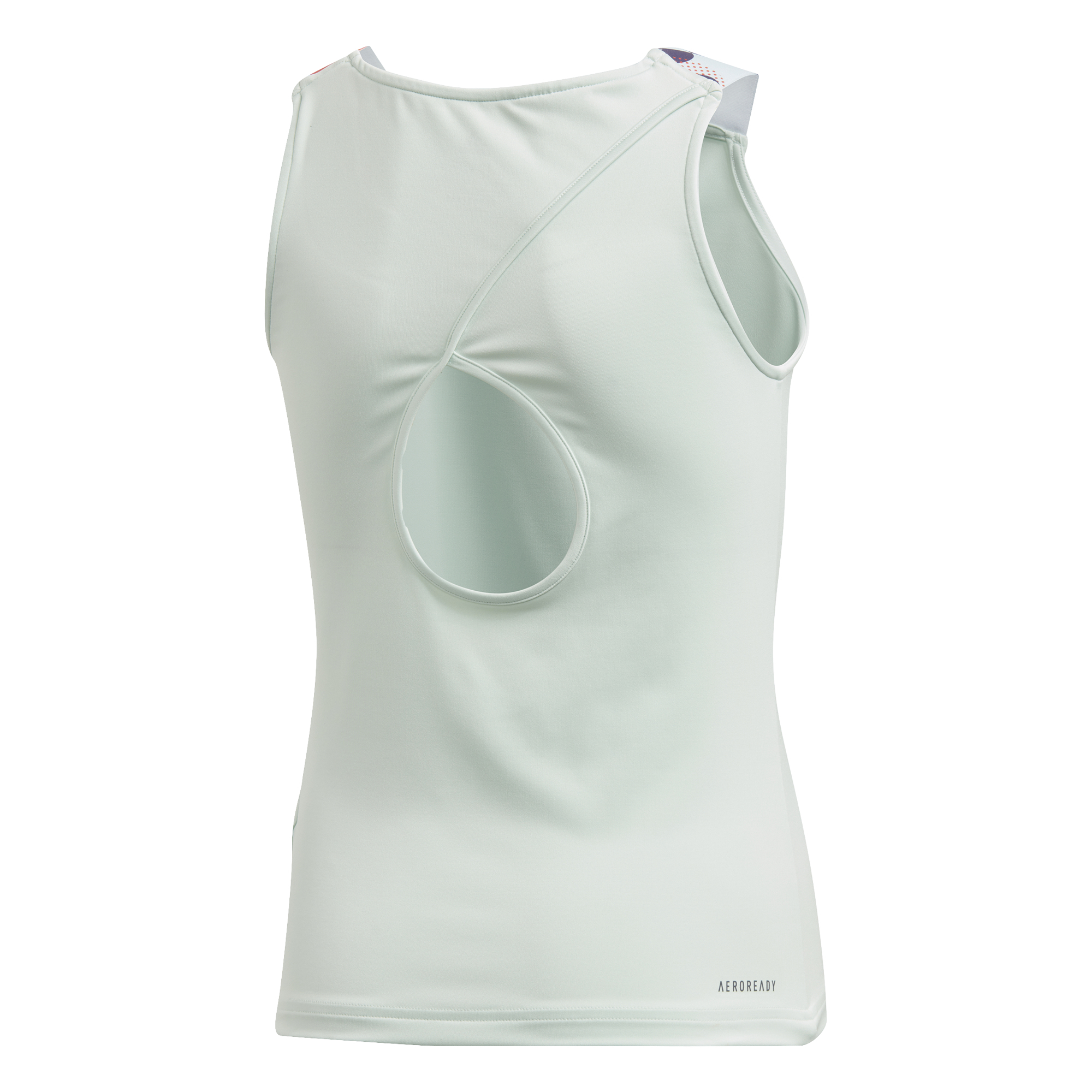 Adidas G Keyhole Tank - dash green/shock yellow