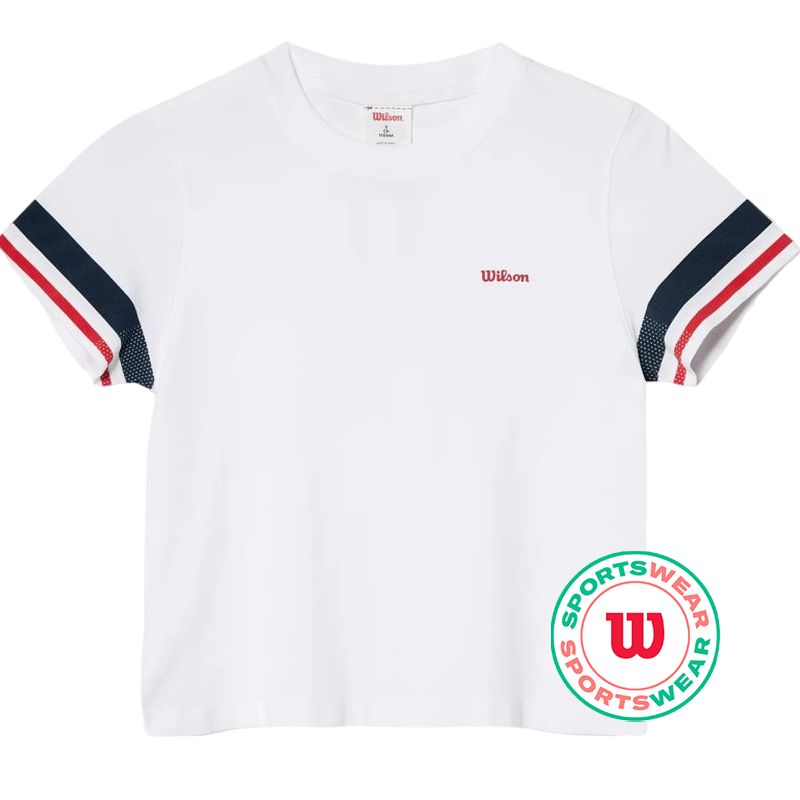 WTA1_logo Wilson Brooklyn Seamless T-Shirt - bright white
