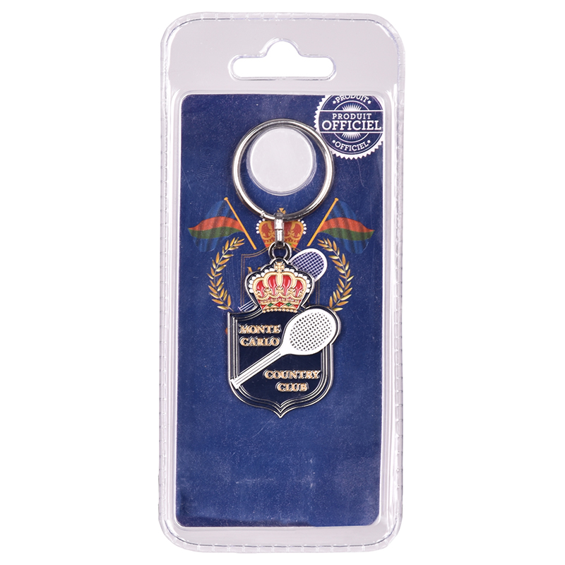 Monte-Carlo M.C.C.C. Escutcheon Keyring