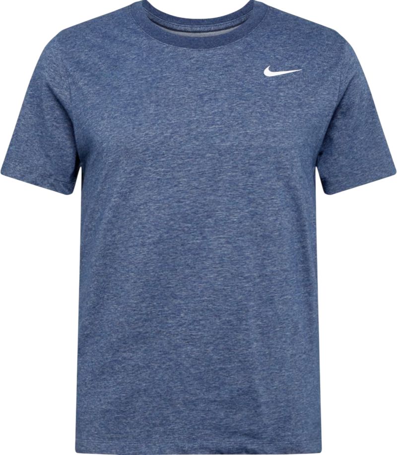 Nike Solid Dri-Fit Crew - heather blue