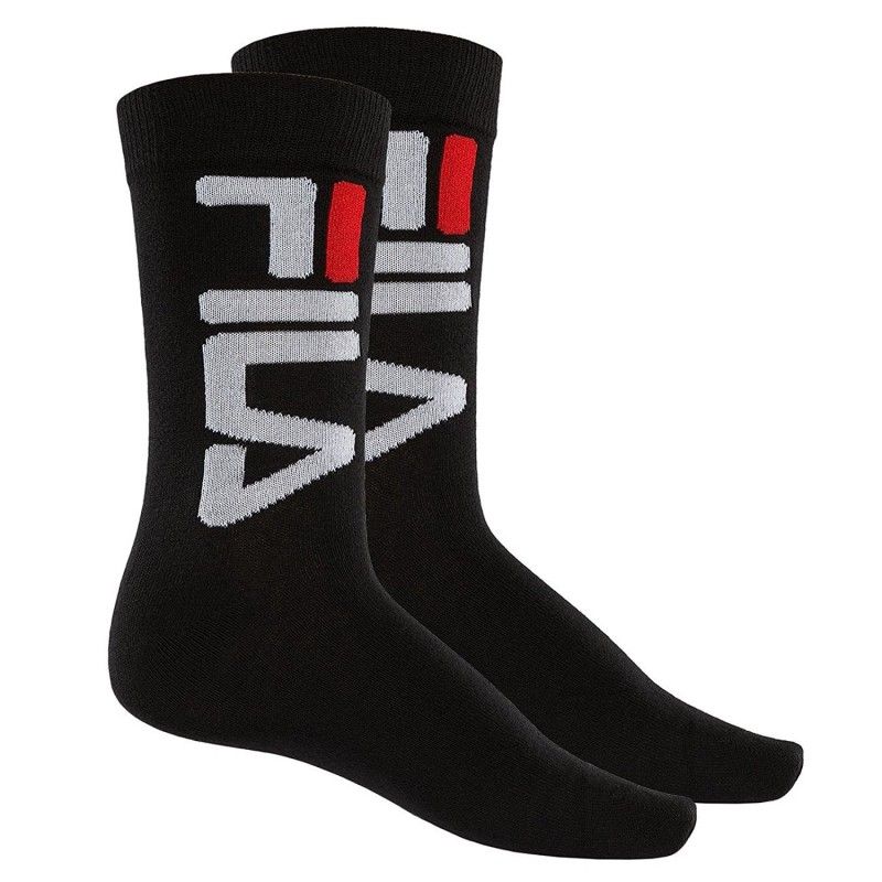 Fila Normal Socks Urban Collection - 2P black Fila Normal Socks Urban Collection - 2P black