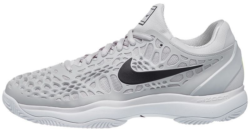 nike-air-zoom-cage-3-clay-jr-vast-grey-white-black-2 Nike Air Zoom Cage 3 Clay Jr - vast grey/white/black