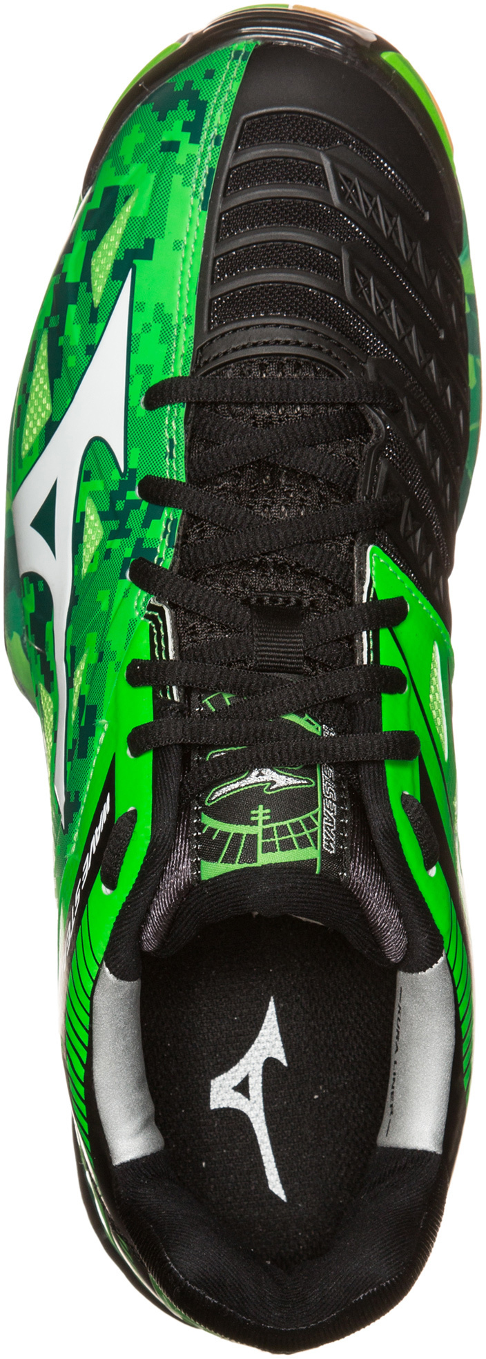 mizuno-wave-stealth-3-lime-white-black-7 Mizuno Wave Stealth 3 - lime/white/black