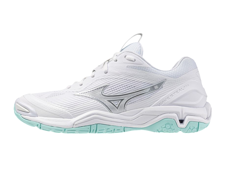 Mizuno Wave Stealth 6 - white/blue tint