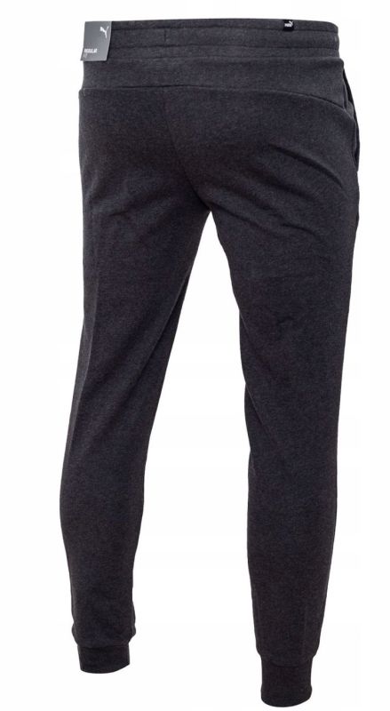 pol_pl_Spodnie-meskie-Puma-ESS-Logo-Pants-FL-ciemnoszare-586714-07-59789_1 Puma ESS Logo - dark gray heather