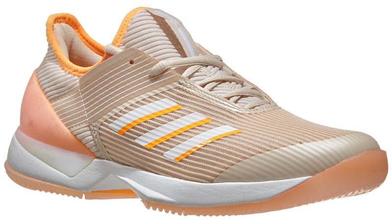 Adidas Adizero Ubersonic 3 W - linen/white/flash orange