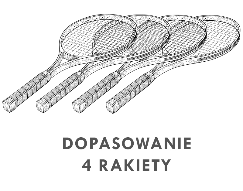  Dopasowanie - 4 rakiety