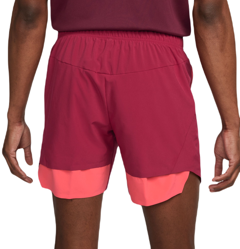 Nike Court Dri-Fit Slam Tennis Shorts - noble red/ember glow/white
