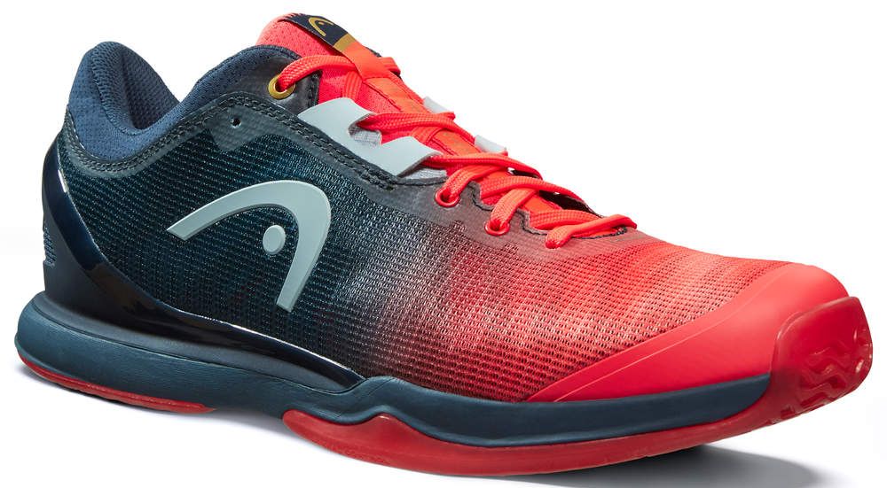Head Sprint Pro 3.0 Indoor - neon red/midnight navy