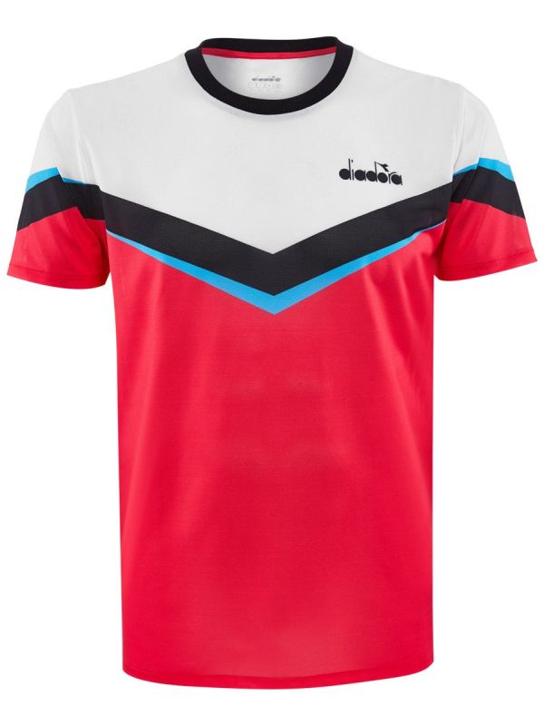 Diadora T-Shirt Clay - fluo lava