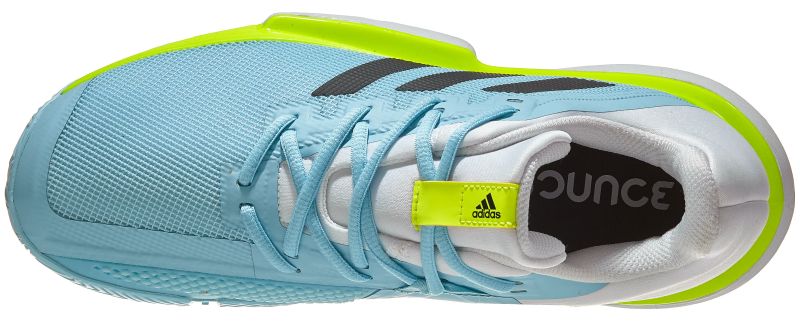 Adidas SoleMatch Bounce M - hazy sky/core black/solar yellow