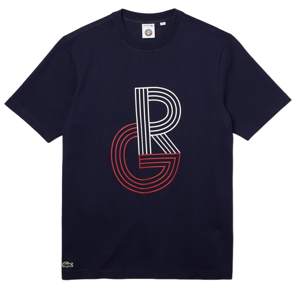 Lacoste SPORT Short Sleeve T-Shirt RG - navy blue Lacoste SPORT Short Sleeve T-Shirt RG - navy blue