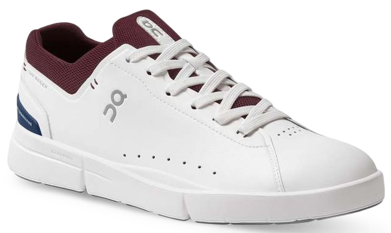 ON The Roger Advantage Men - white/mulberry