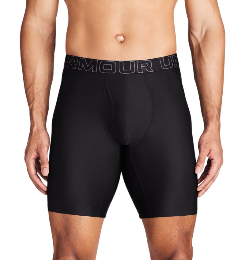 Under Armour Performance Tech 9in Boxerjock 3P - black
