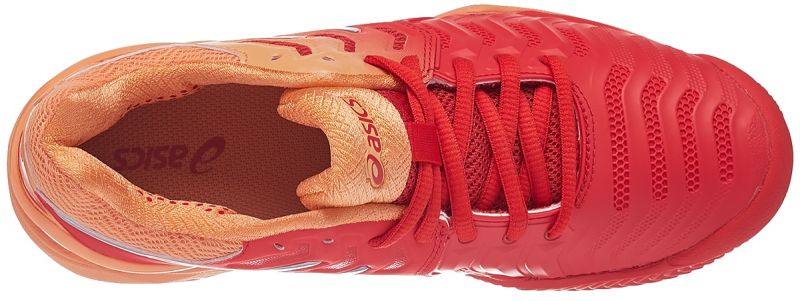Asics Gel-Resolution 7 Clay - red alert/silver