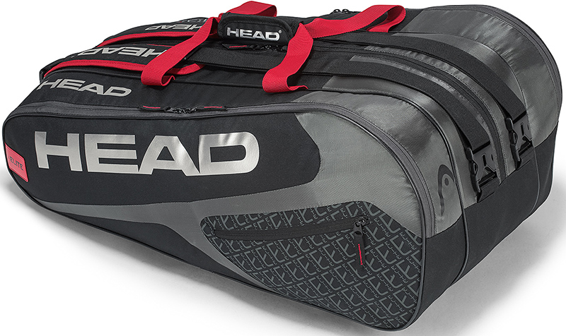  Head Elite 12R Monstercombi - black/red