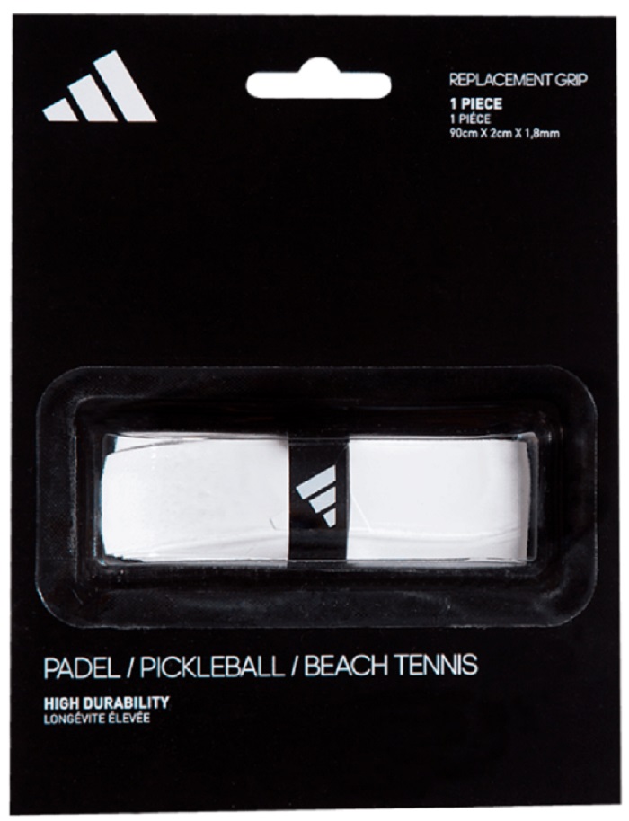 adidas-padel-replacement-grip-logo-performance8tlYZsBLaE8Dz Adidas Padel Replacement Grip 1P - white