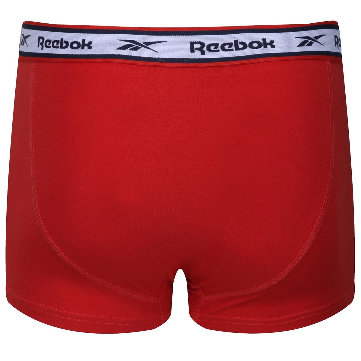 Reebok Mens Trunk YOSEF 3P - navy/red/grey marl