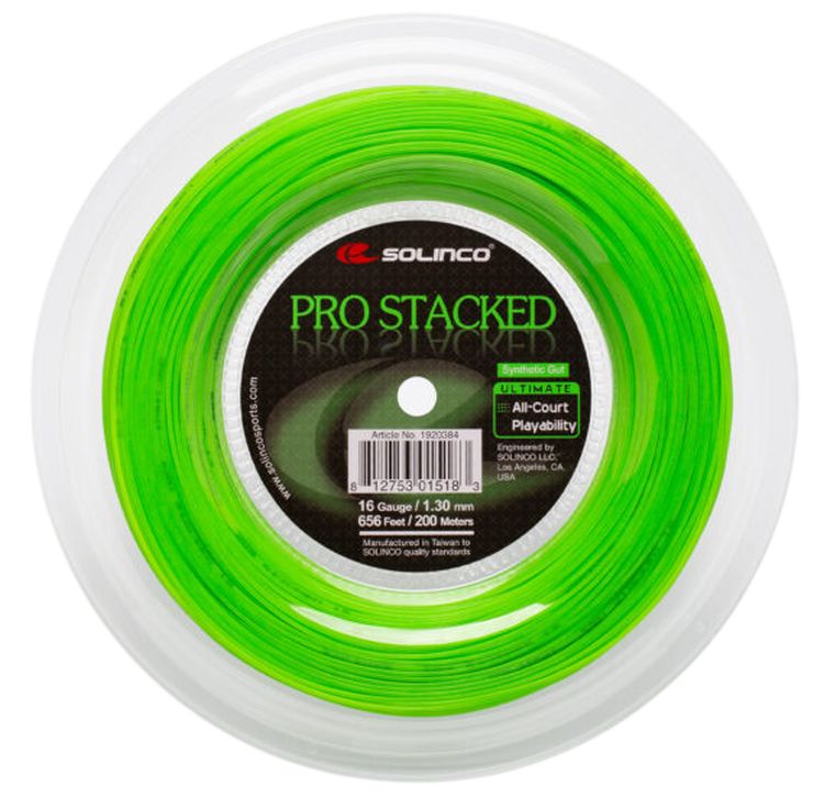 Solinco Pro Stacked (200 m) - green