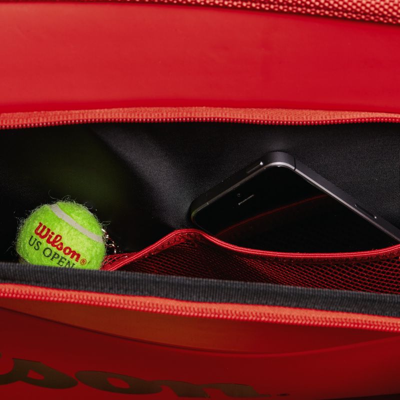 Wilson Federer DNA 12 Pk Bag - infrared