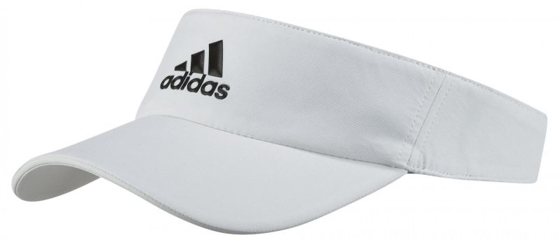Adidas Climalite Visor OSFY - white/white/black