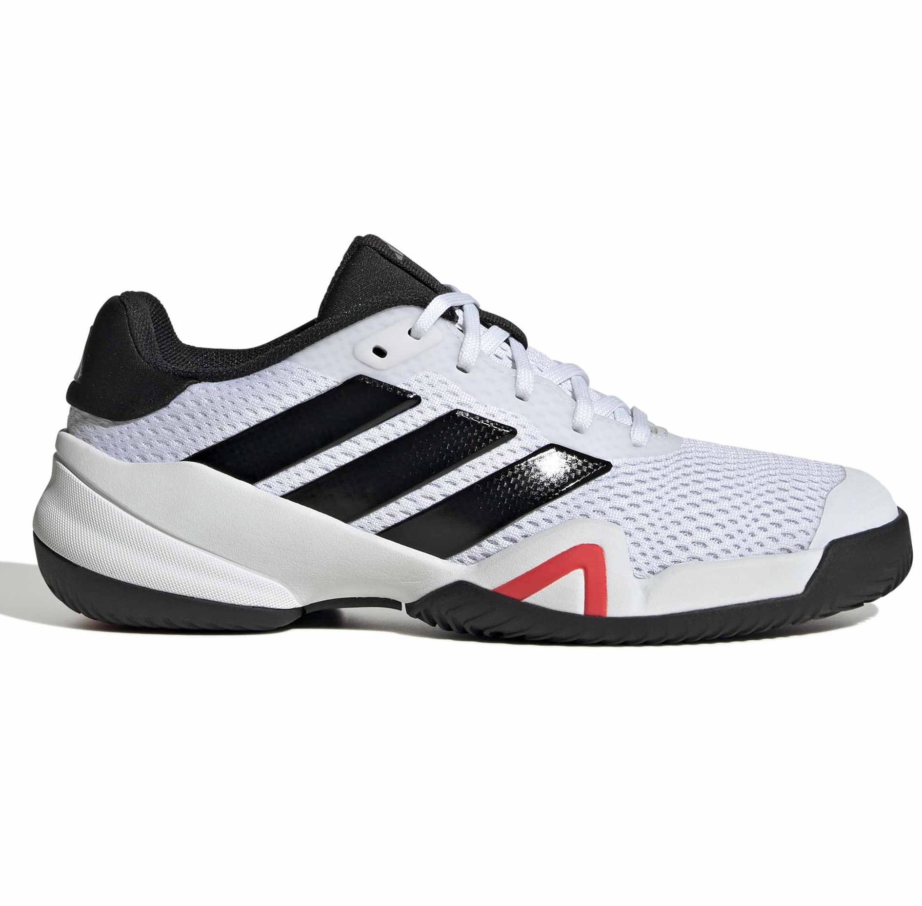 Adidas Barricade K - white/core black Adidas Barricade K - white/core black