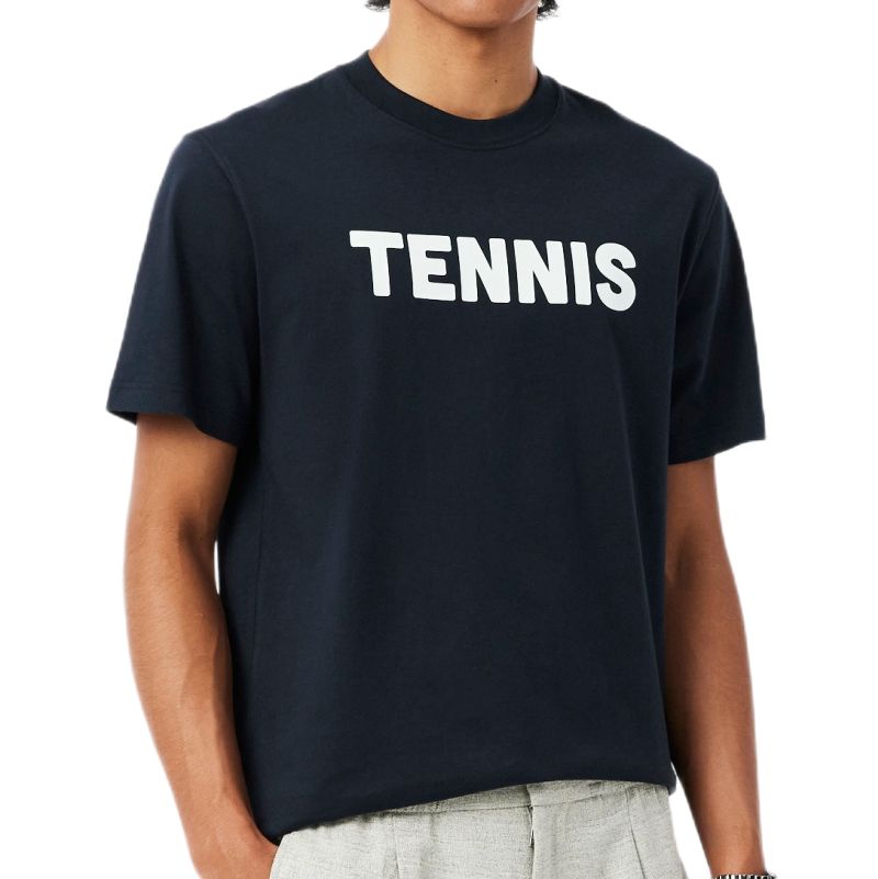 Lacoste Printed Cotton - black