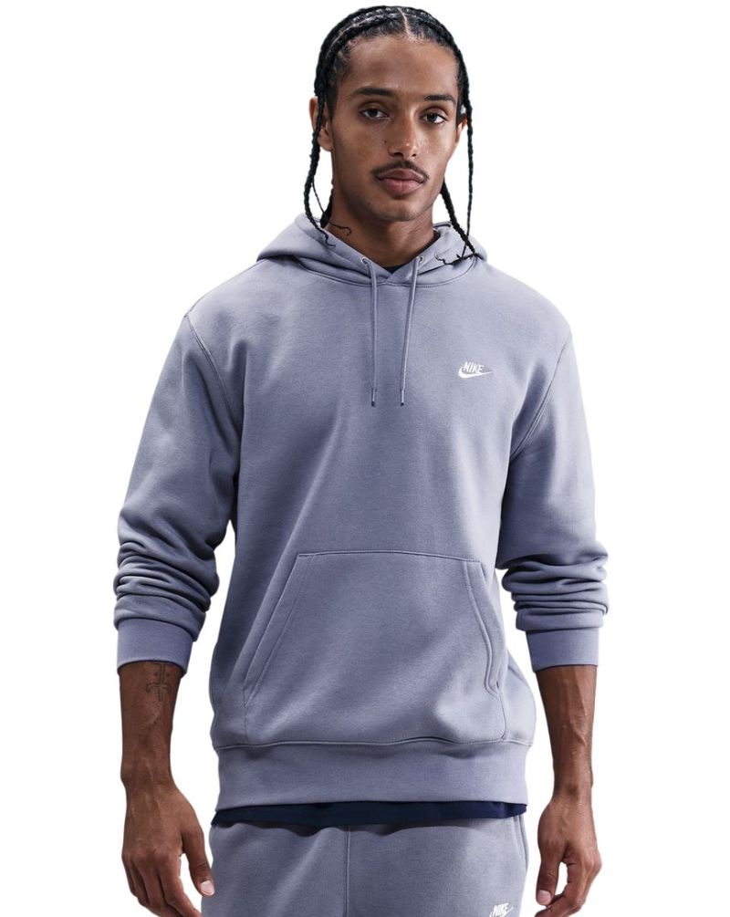 Nike Club Fleece Pullover - world indigo/world indigo/white Nike Club Fleece Pullover - world indigo/world indigo/white